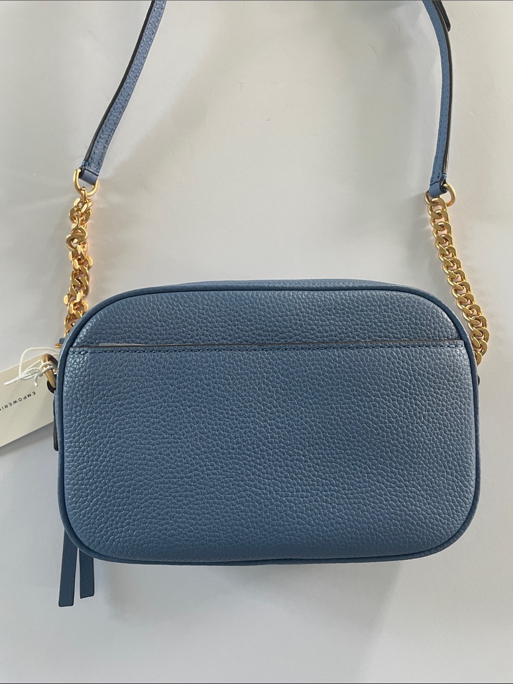 NWT Tory Burch McGraw Camera Bag Crossbody Pebbled Leather - Picture 8 of 12